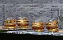 Versace Gold Plated Pure Crystal Glass SET OF 6